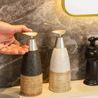 Ceramic Soap Dispenser - Elegant Design for Kitchen & Hand Soap Use 5