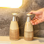 Ceramic Soap Dispenser - Elegant Design for Kitchen & Hand Soap Use 7