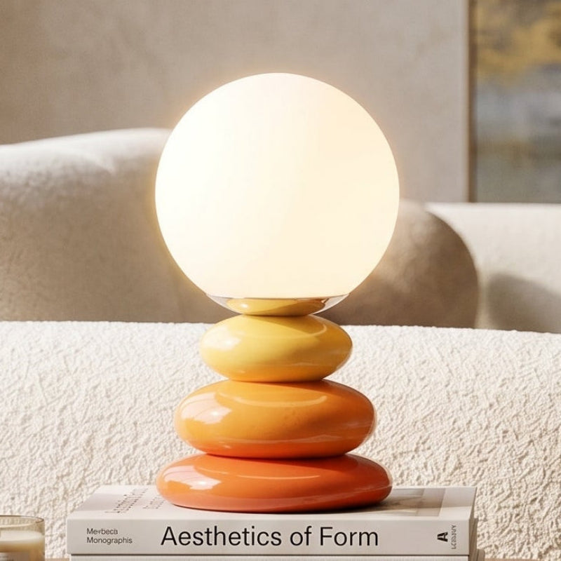 Ceramic Table Lamp - Modern USB-Powered Design for Bedroom & Desk 1