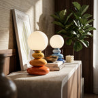 Ceramic Table Lamp - Modern USB-Powered Design for Bedroom & Desk 2