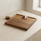 Charcuterie Board Set Interlocking Serving Trays 01