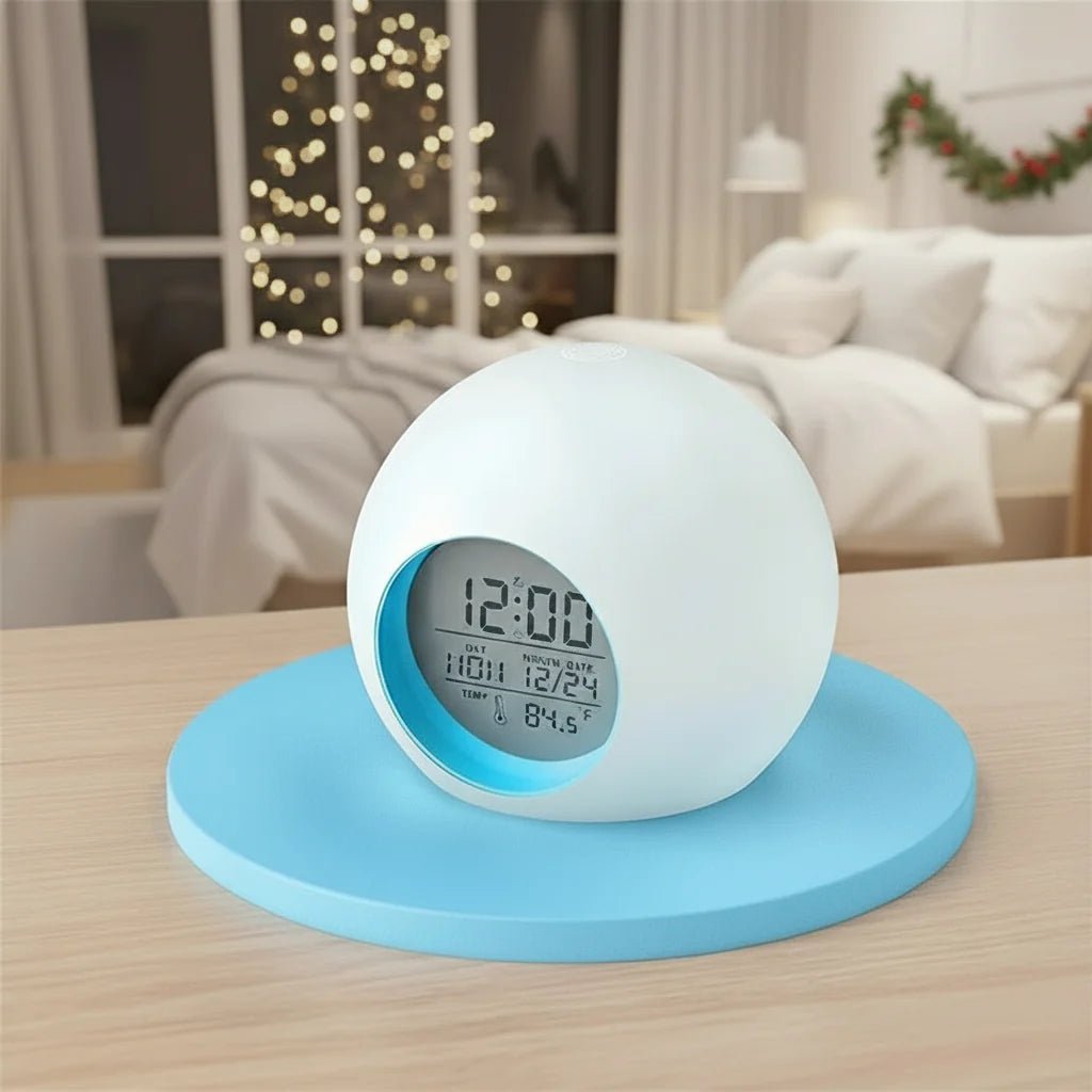 Children's Alarm Clock - 7-Color Night Light & Snooze Feature 1
