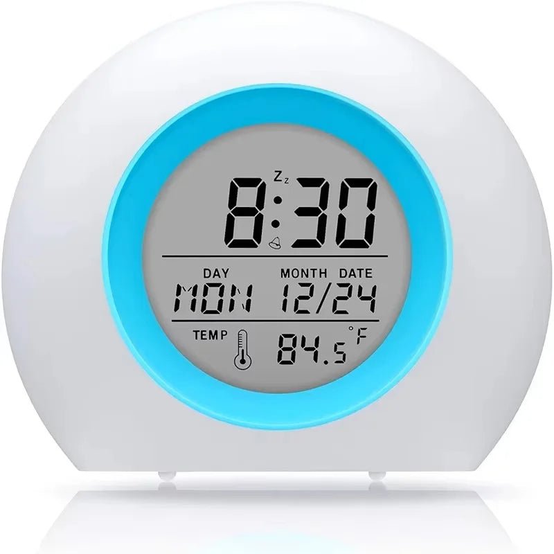 Children's Alarm Clock - 7-Color Night Light & Snooze Feature 10