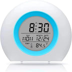 Children's Alarm Clock - 7-Color Night Light & Snooze Feature 10