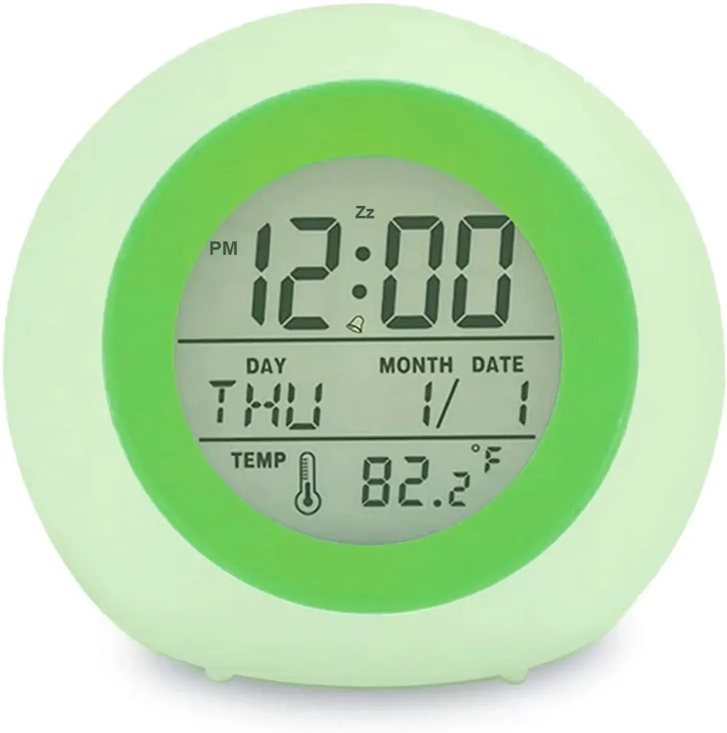Children's Alarm Clock - 7-Color Night Light & Snooze Feature 9