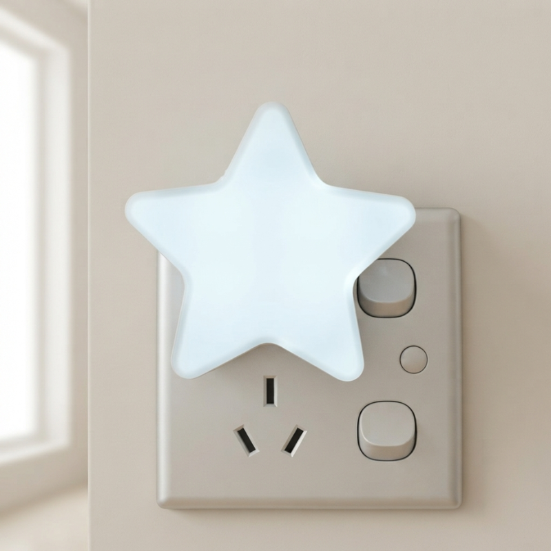 Children's LED Night Light Plug In Child Safe 01