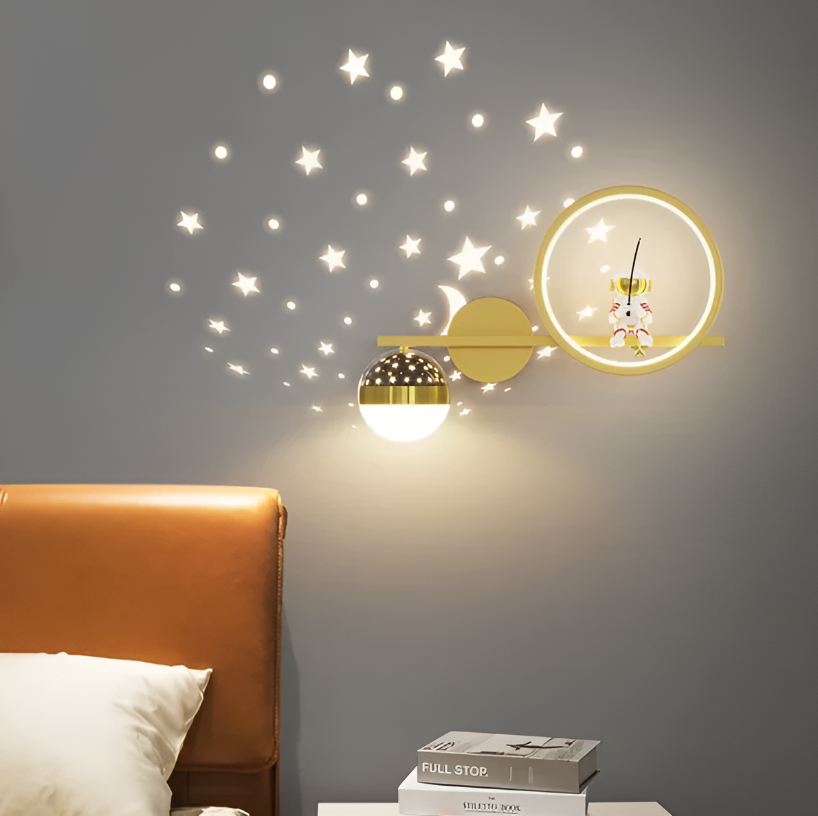 Children's Wall Lamp - Transformative Star Projection Light 2