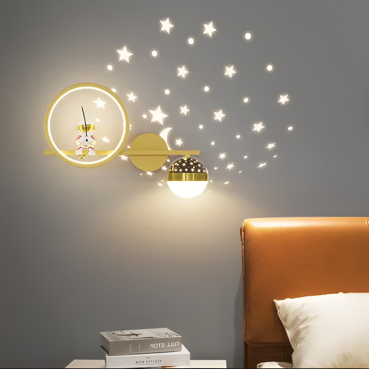 Children's Wall Lamp - Transformative Star Projection Light 5