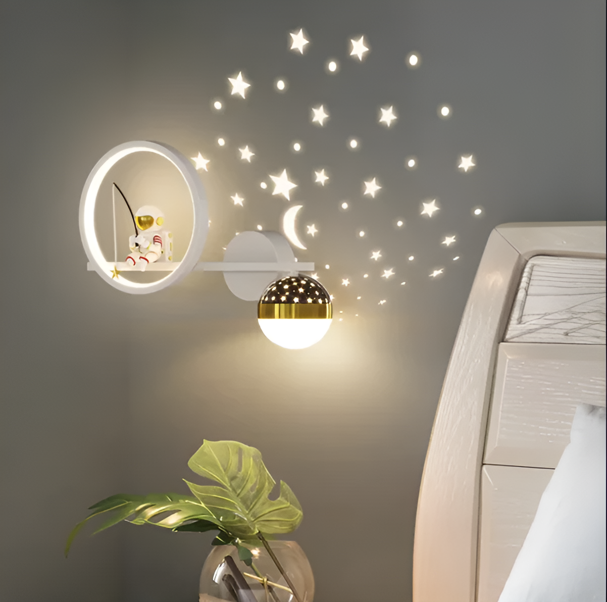 Children's Wall Lamp - Transformative Star Projection Light 7