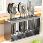 Chopstick Holder - Compact Kitchen Organizer with Water Drain Design 3