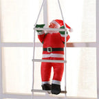 Christmas Climber Doll - Cheerful Santa Decoration for Tree & Walls 4