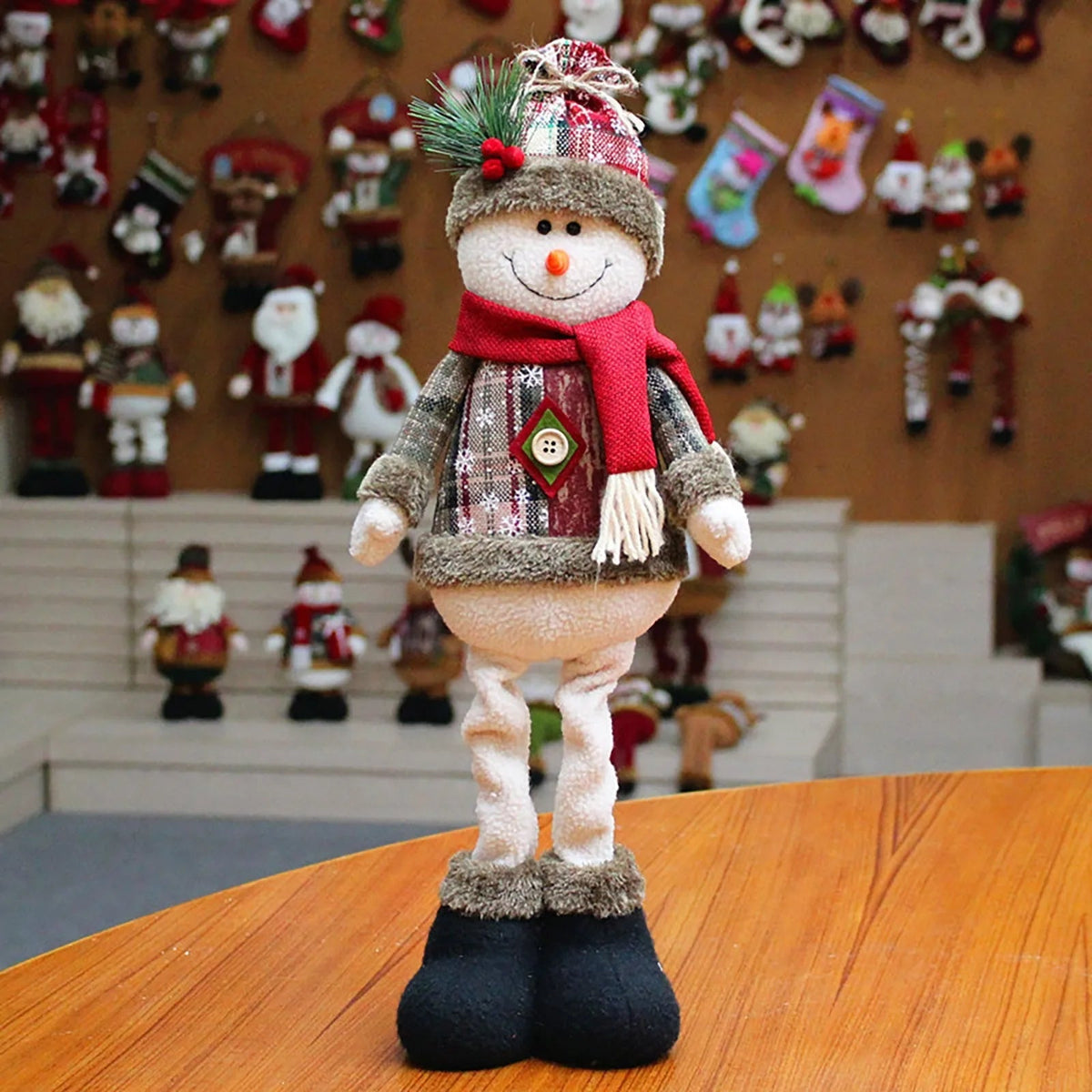 Christmas Plush Decorations - Soft & Stretchy Holiday Figures 2