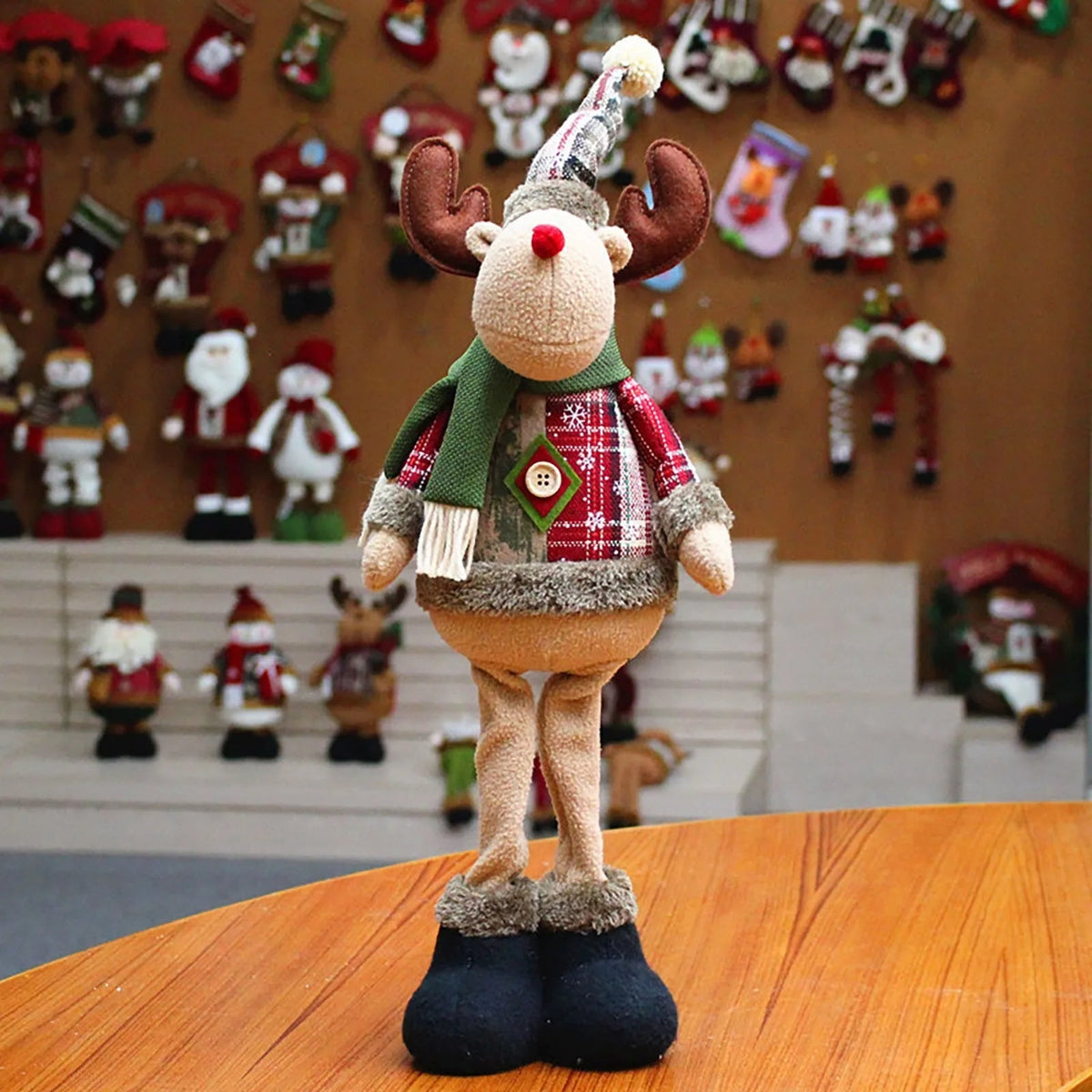 Christmas Plush Decorations - Soft & Stretchy Holiday Figures 3