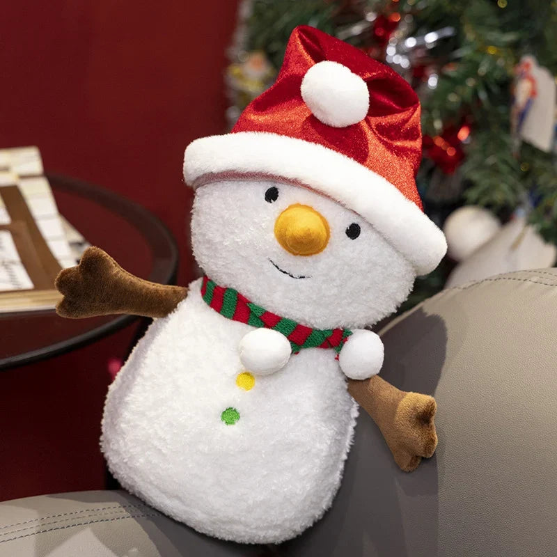 Christmas Plush Toy Figures - Soft Stuffed Animals in Various Designs and Sizes for Holiday Decoration and Cuddly Comfort 5