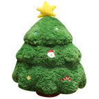 Festive Christmas Stuffed Animals with Santa Reindeer and Tree Designs 4