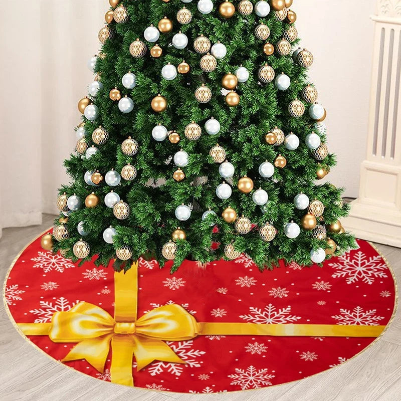 Christmas Wrapping Paper Roll with Red Snowflake Design and Black White Plaid Ribbon – Durable Gift Wrap for Festive Occasions 4