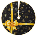 Christmas Wrapping Paper Roll with Red Snowflake Design and Black White Plaid Ribbon – Durable Gift Wrap for Festive Occasions 8