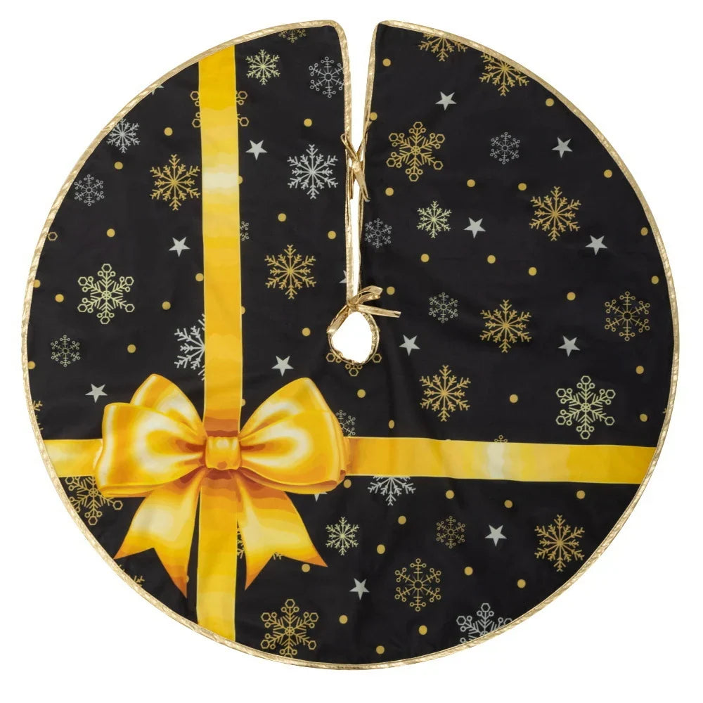 Christmas Wrapping Paper Roll with Red Snowflake Design and Black White Plaid Ribbon – Durable Gift Wrap for Festive Occasions 8