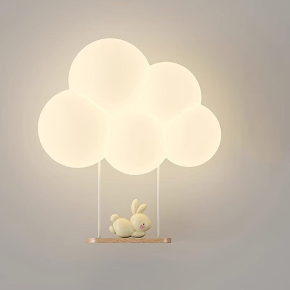 Cloud Wall Sconce - Soft LED Lighting for Kids' Rooms and Nurseries 2
