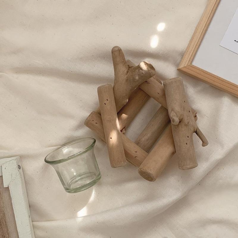 Coastal Tealight Candle Holder - Handcrafted Reclaimed Wood Design 6