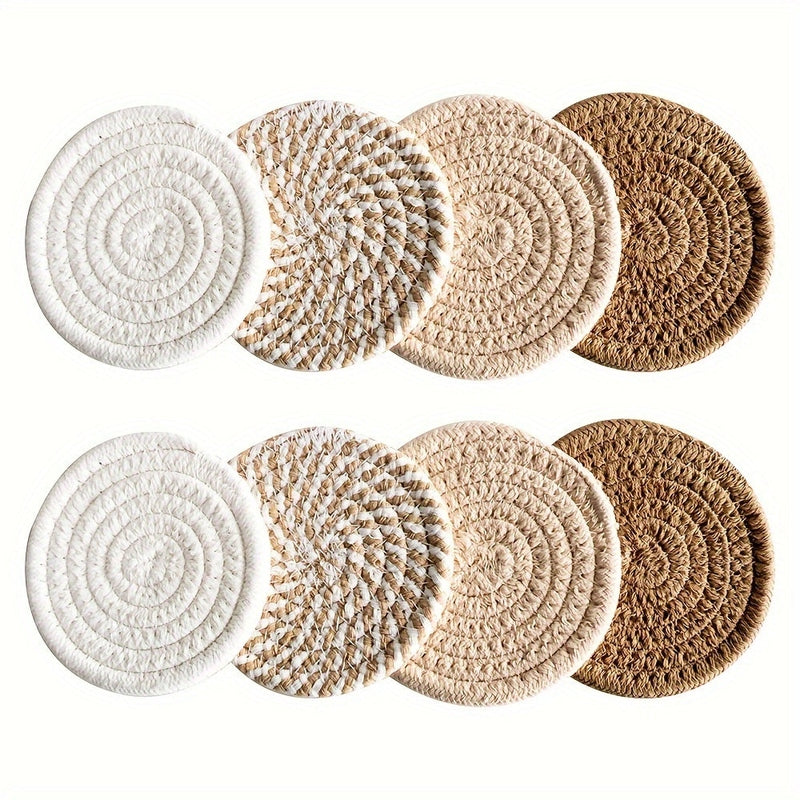 Coaster Set - 8-Piece Stylish Protection for Furniture 0