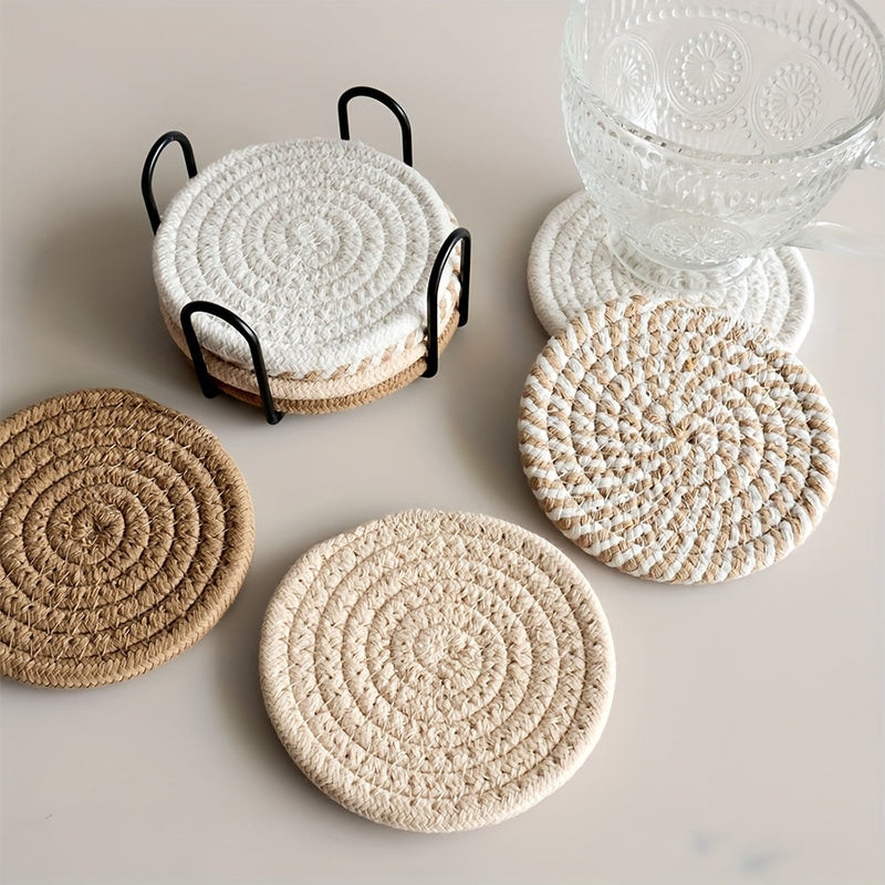 Coaster Set - 8-Piece Stylish Protection for Furniture 2