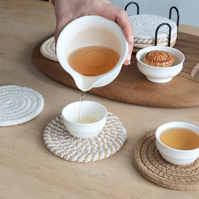 Coaster Set - 8-Piece Stylish Protection for Furniture 6