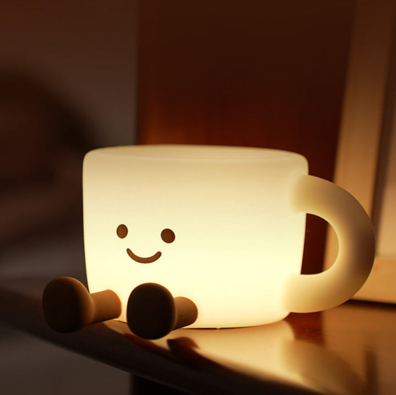 Coffee Cup Night Light - Soft Glow for Cozy Atmosphere & Relaxation 1