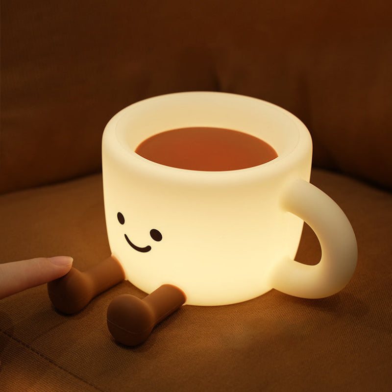 Coffee Cup Night Light - Soft Glow for Cozy Atmosphere & Relaxation 3