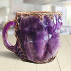 Coffee Mug Resin Imitation Crystal Design Ergonomic Handle Dishwasher Safe Drinkware 01