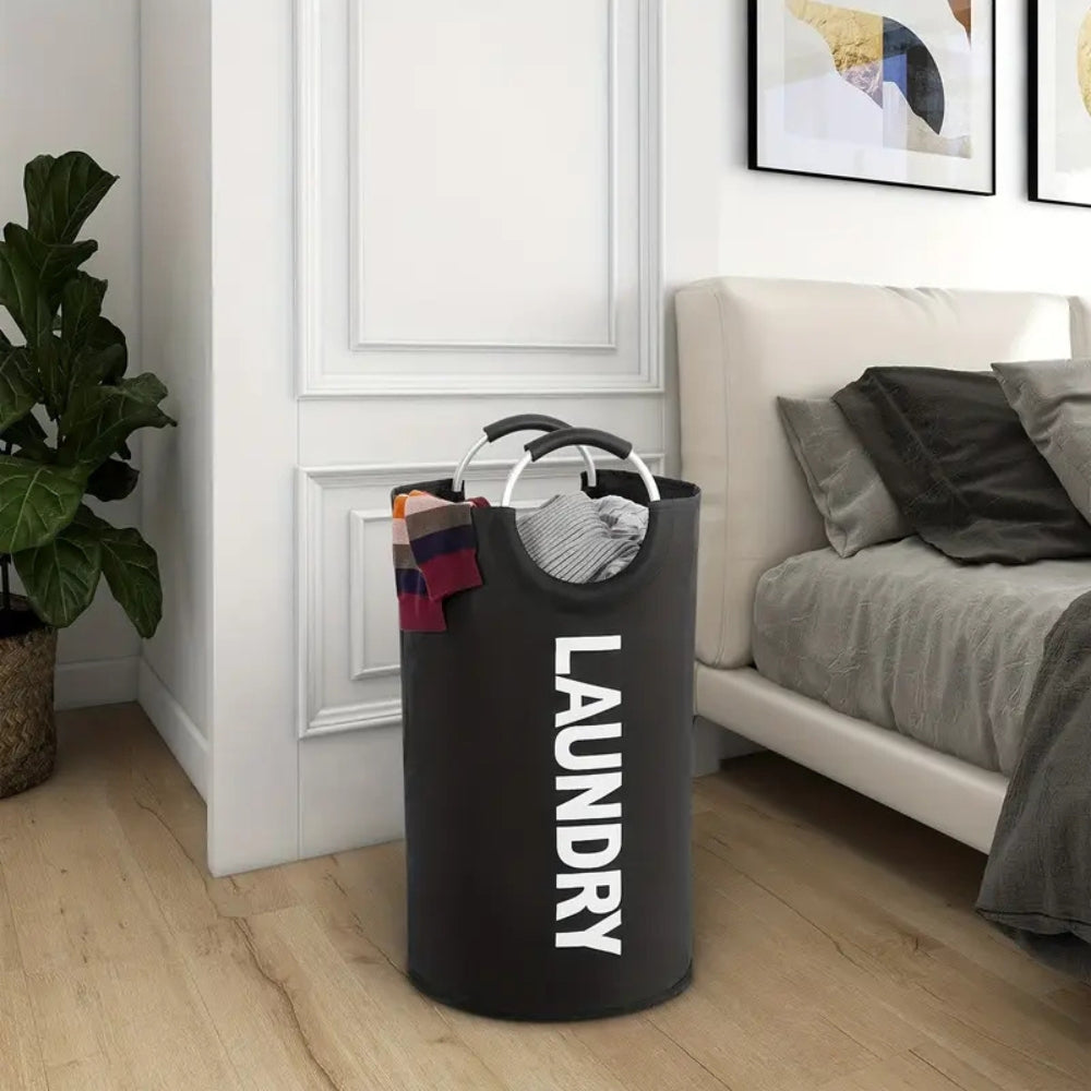 Collapsible Laundry Basket - Durable, Space-Saving, Extra-Large Capacity 2