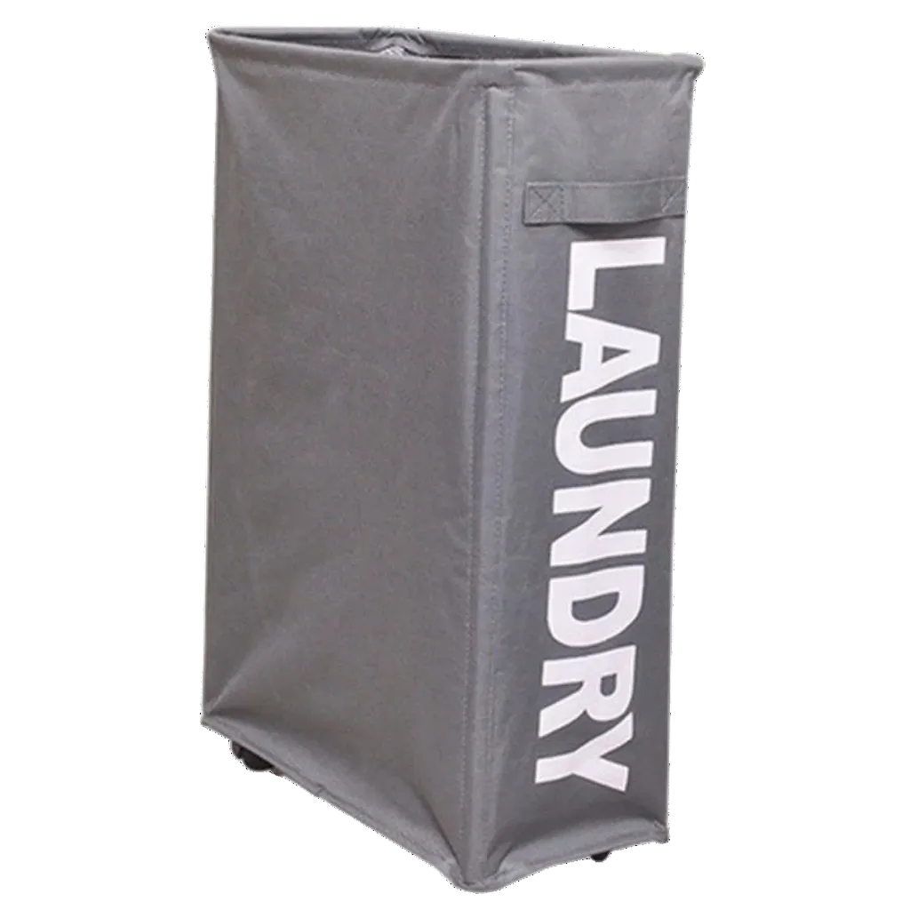 Collapsible Laundry Basket - Waterproof, Space-Saving with Wheels 8
