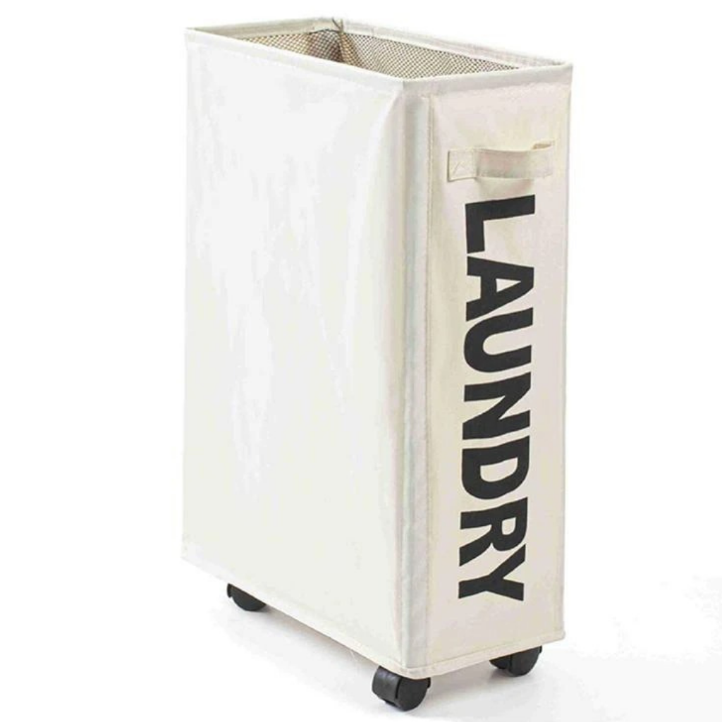 Collapsible Laundry Basket - Waterproof, Space-Saving with Wheels 9