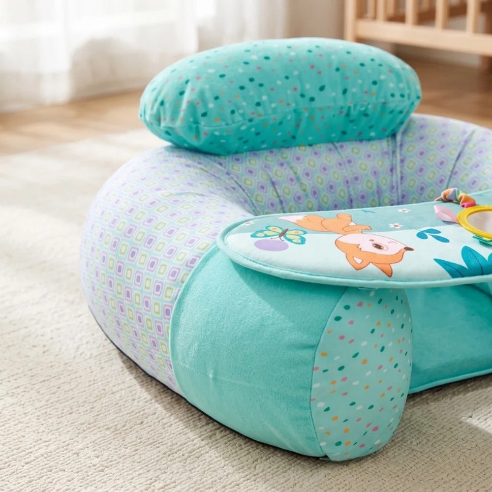 Inflatable Baby Sofa Cushion for Sitting Support with Play Tray 3