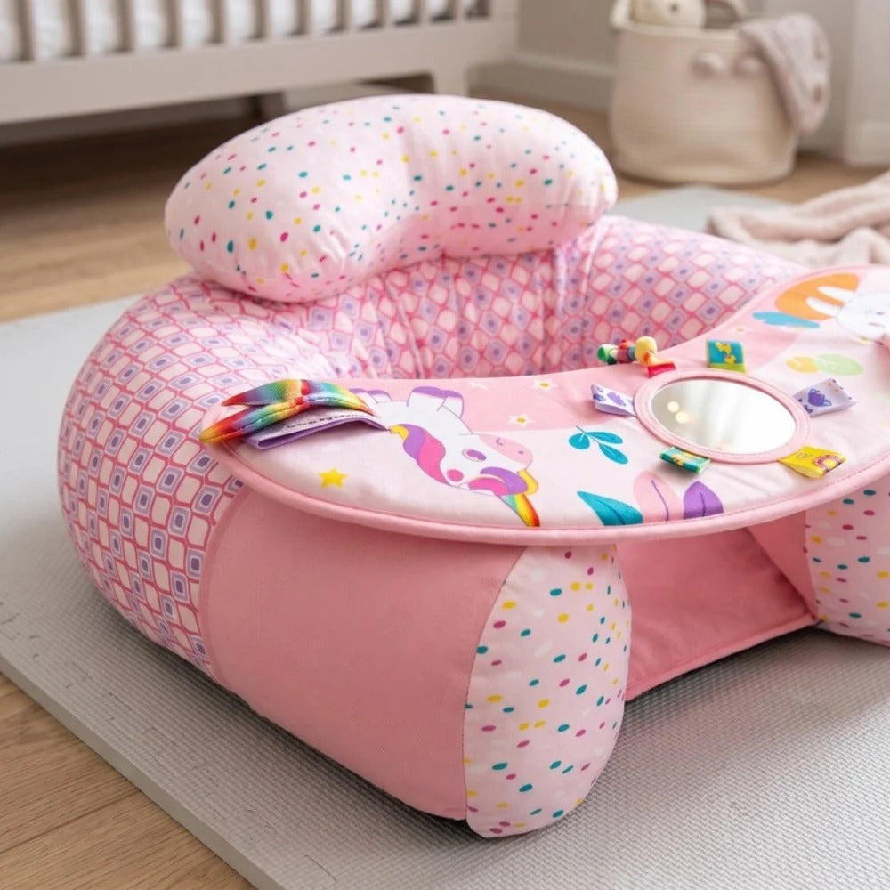 Inflatable Baby Sofa Cushion for Sitting Support with Play Tray 2