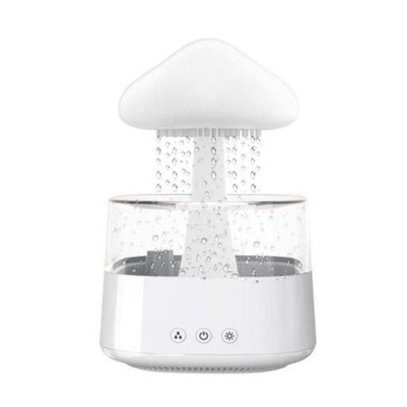 Cool Mist Humidifier and Essential Oil Diffuser for Bedroom - Quiet Operation, Unique Rain Cloud Design, Air Humidifier 1