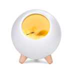 Cordless Cat Bedside Lamp - Soft Glow & Touch Control for Kids 1
