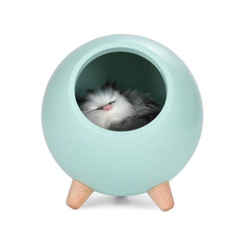 Cordless Cat Bedside Lamp - Soft Glow & Touch Control for Kids 3