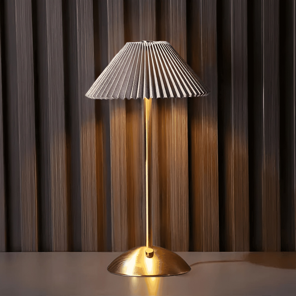 Cordless LED Desk Lamp - Modern Black Design with Adjustable Brightness 5