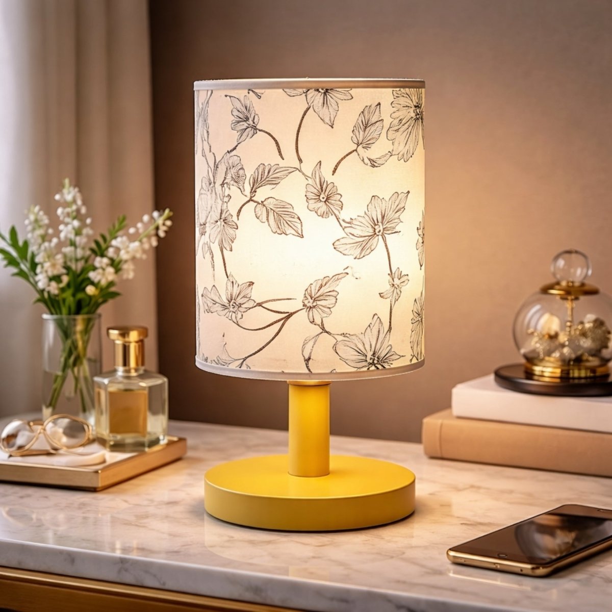 Cordless Table Lamp - Dimmable Bedside Light for Relaxing Ambiance 5