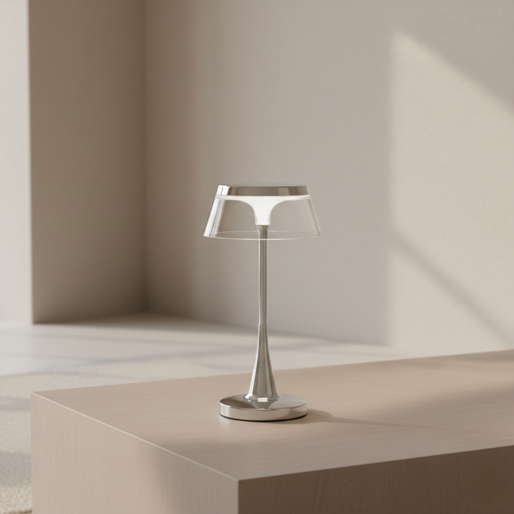 Cordless Table Lamp Dimmable Adjustable Lighting for Bedroom