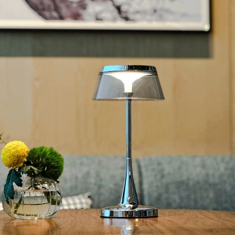 Cordless Table Lamp - Dimmable & Adjustable Lighting for Bedroom 1