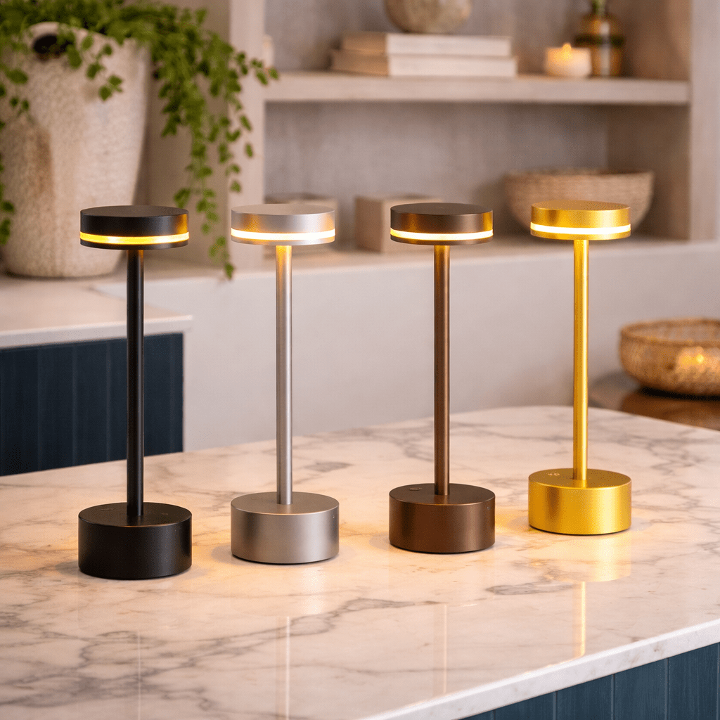 Cordless Table Lamp - Modern Design with Soft Ambient Light 4