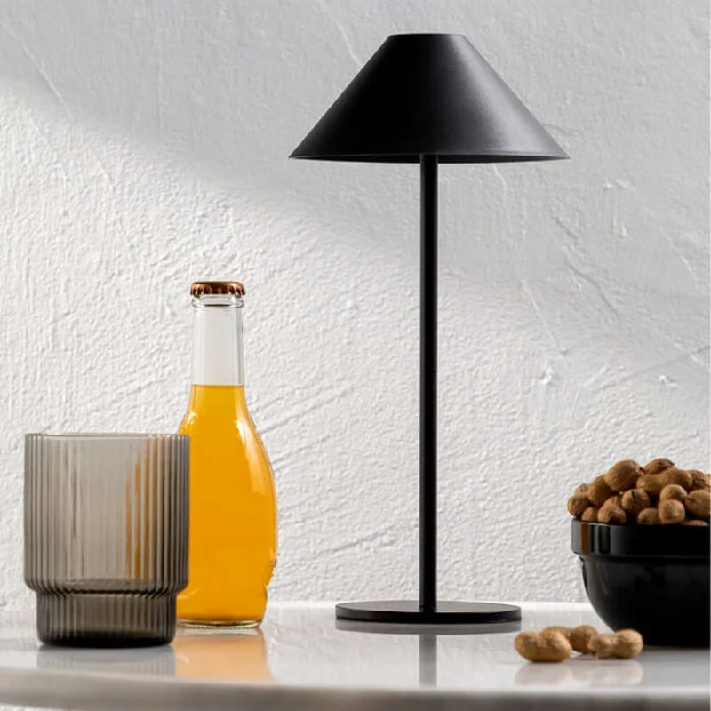Cordless Table Lamp - Rechargeable Touch Dimmable LED for Living Room 0