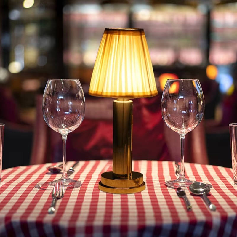 Cordless Table Lamp - Rechargeable, Portable & Adjustable Brightness 0