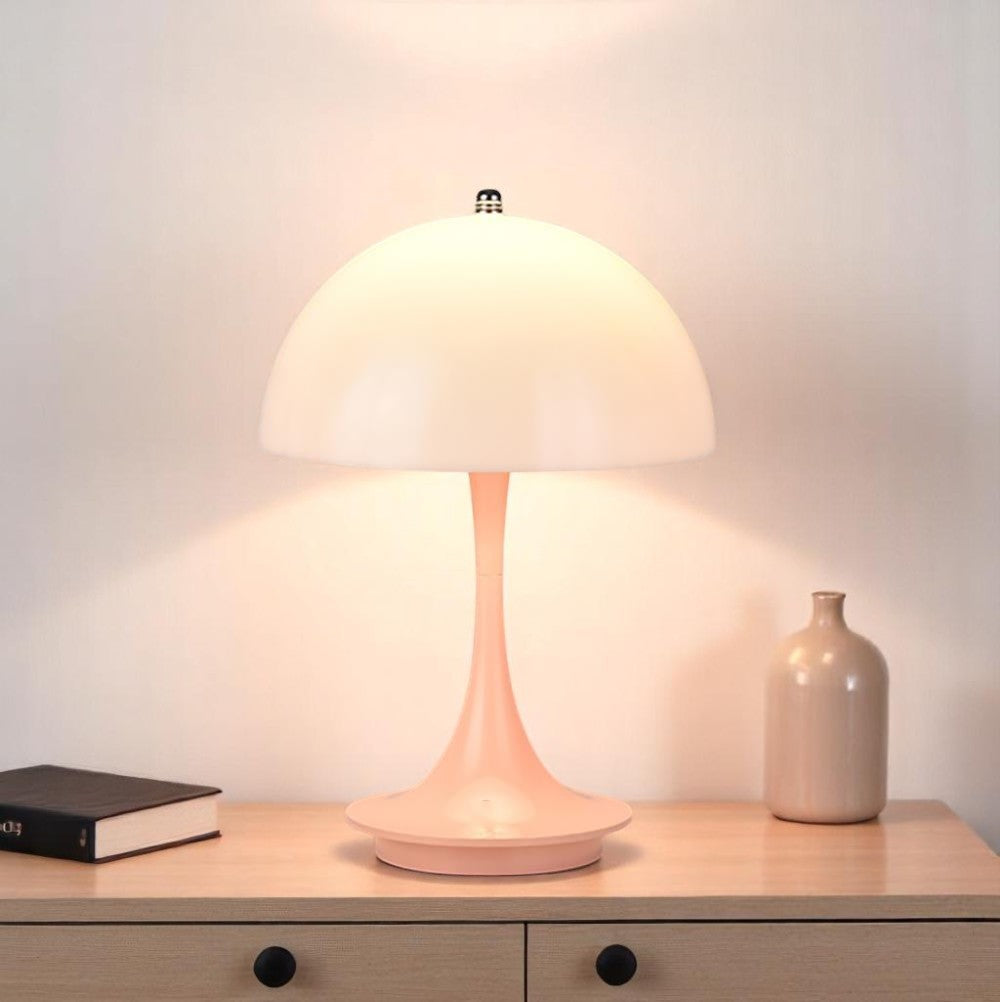 Cordless Table Lamp - Warm LED Glow, Rechargeable & Portable Design 5