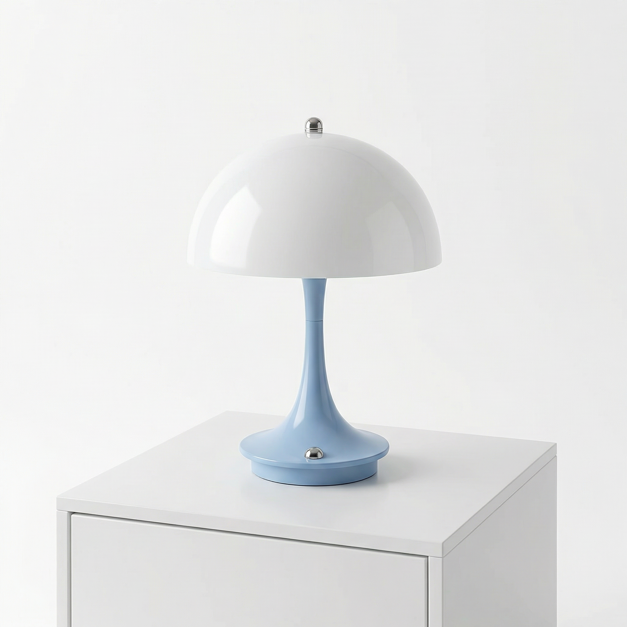 Cordless Table Lamp - Warm LED Light for Bedside & Living Room Use 9