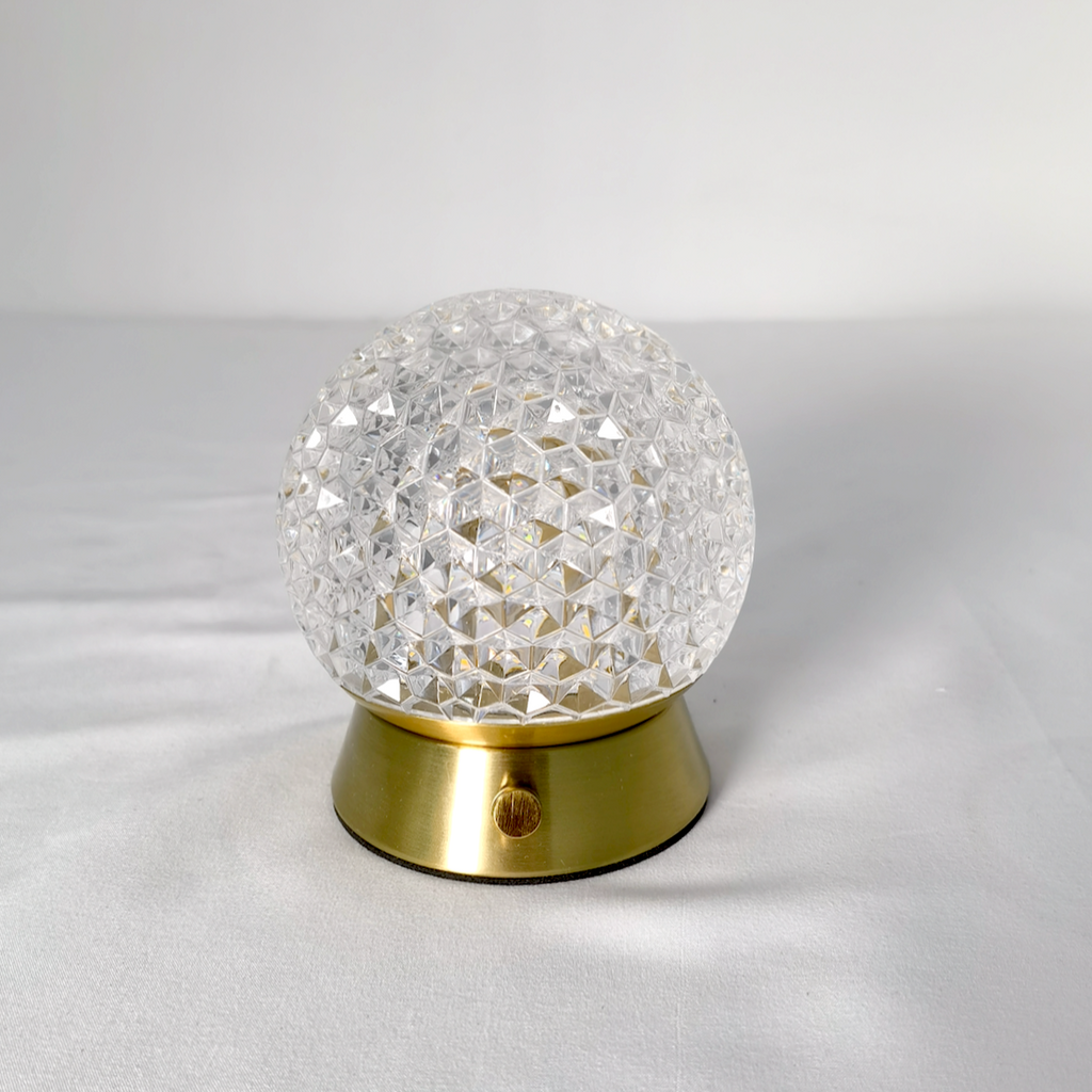 Cordless Table Lamp, Rechargeable Battery, Tricolor Dimming, Acrylic Iron Construction 5