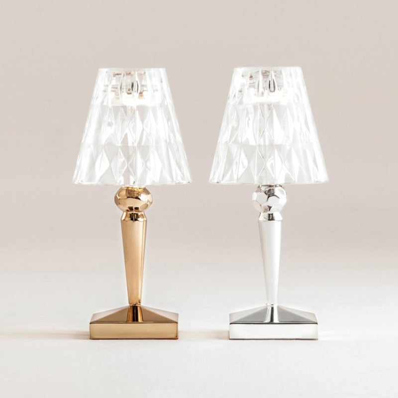 Crystal LED Lamp - Touch Control, Rechargeable & Dimmable 1