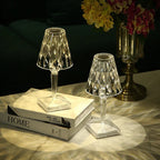 Crystal LED Lamp - Touch Control, Rechargeable & Dimmable 7